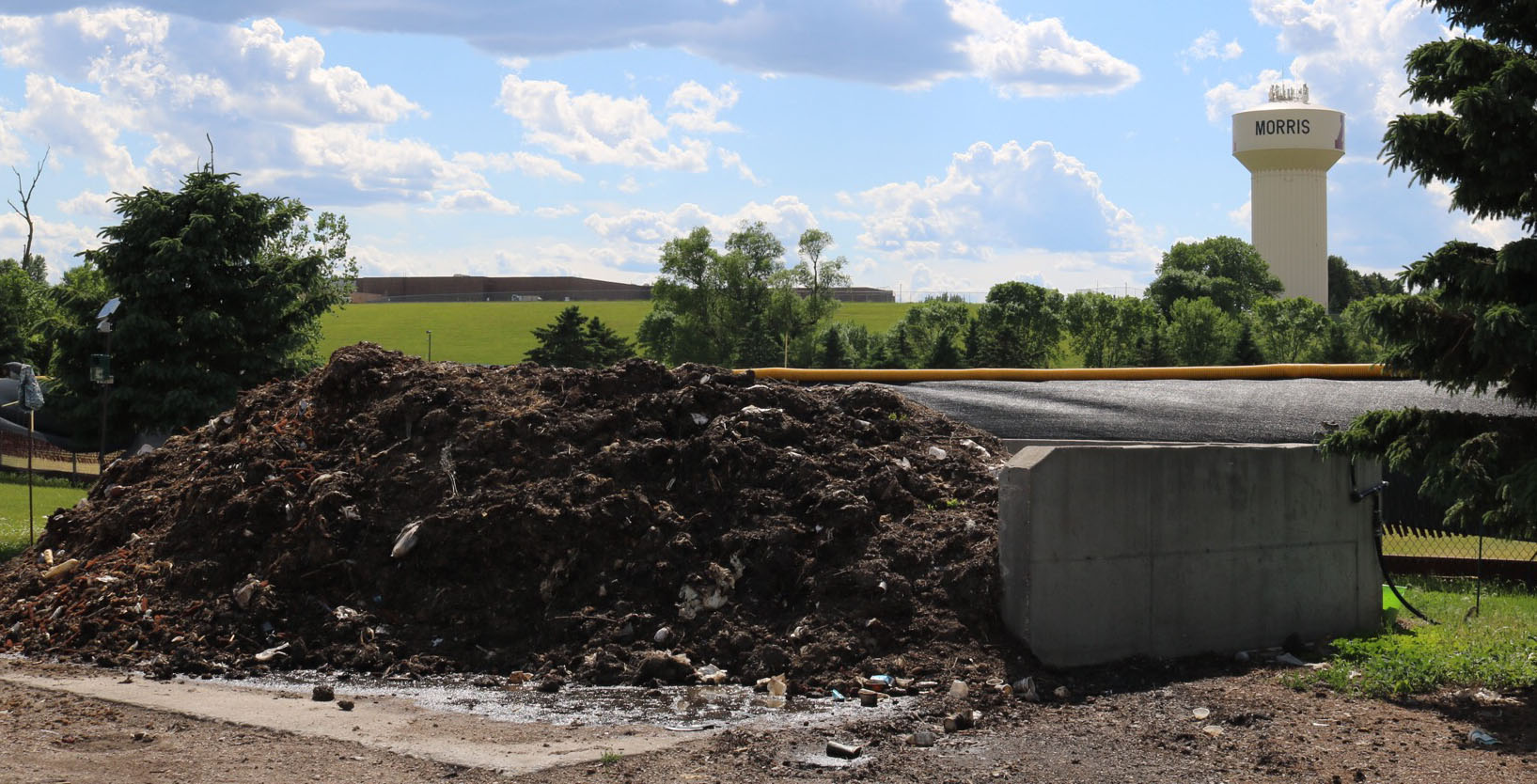 UMN Morris has collected over 600,000 lbs of organics in its first 7 years of composting.