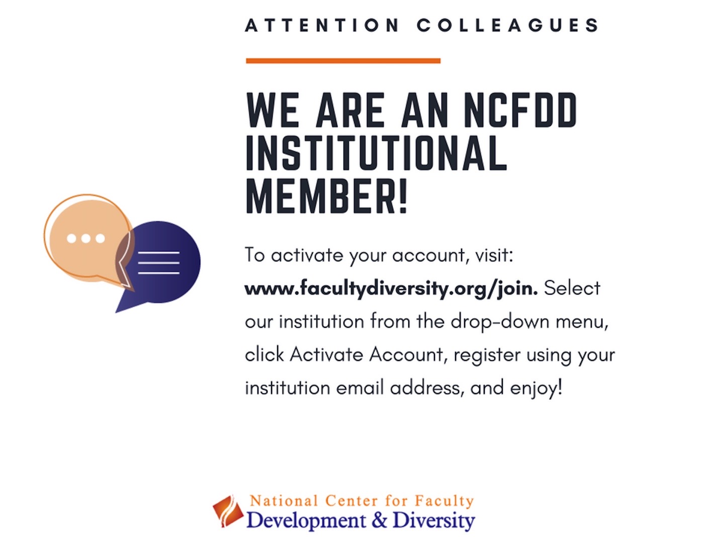 NCFDD Membership