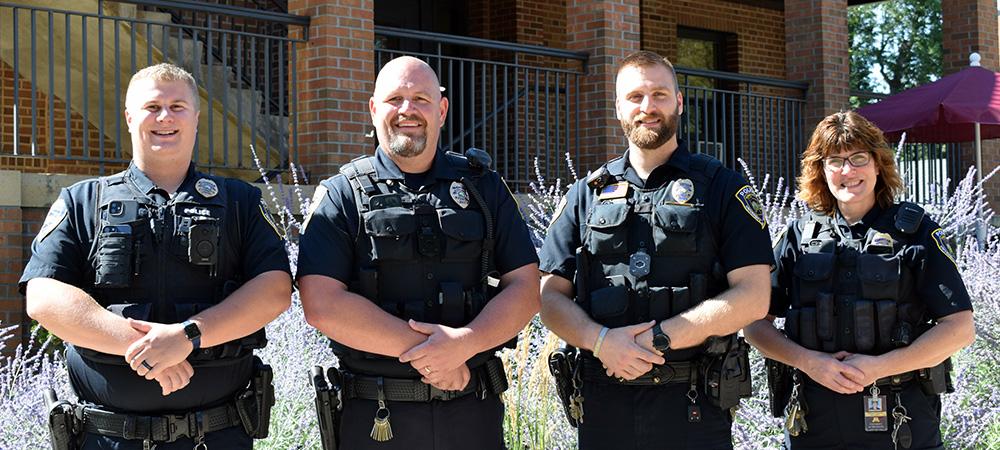 Four UMN Morris Public Safety Officers