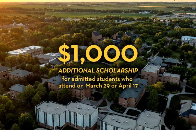 $1000 scholarship to attend 