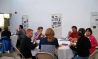 Lunch was another opportunity for conference participants to talk preservation.