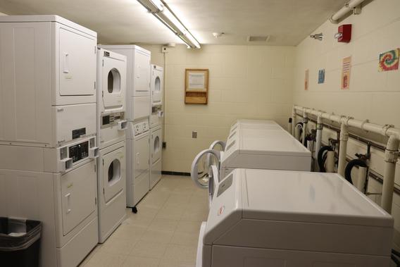 Gay Hall laundry room
